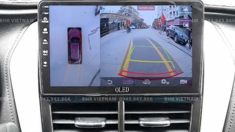 Màn hình DVD Android liền camera 360 xe Toyota Yaris 2019 - nay | Oled C1S 